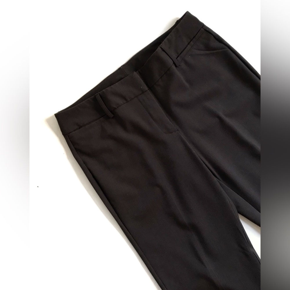 New York & Company Dark Brown Dress Pants 6 Tall